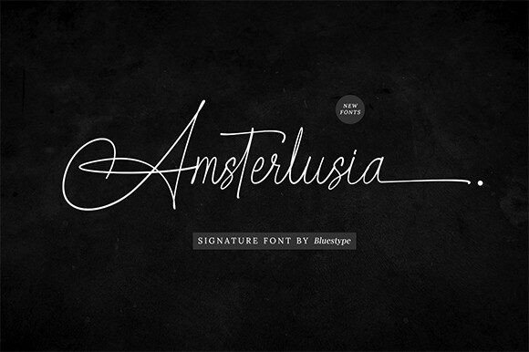 Amsterlusia: A Signature Typeface for Editorial Elegance