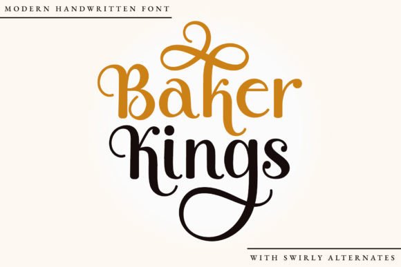 Baker Kings Font Review: Elevating Small Business Branding