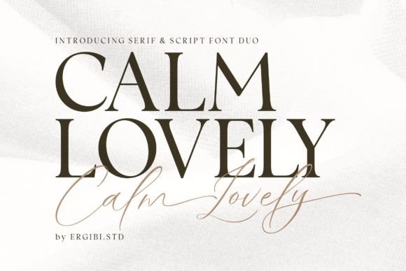 Calm Lovely Font: A Maker's Guide to Stylish Typography