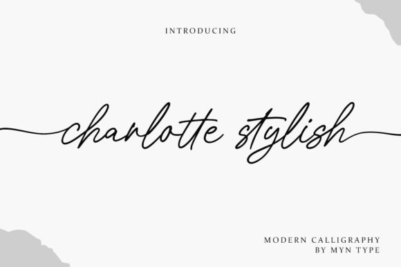 Charlotte Stylish: A Modern Script Font for Editorial Design