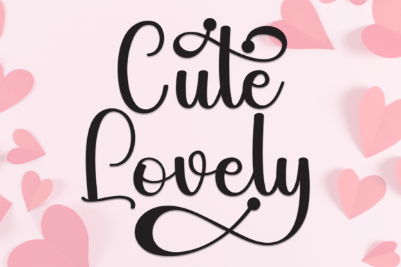 Cute Lovely Font Review: A Handwritten Typeface for Social Campaigns