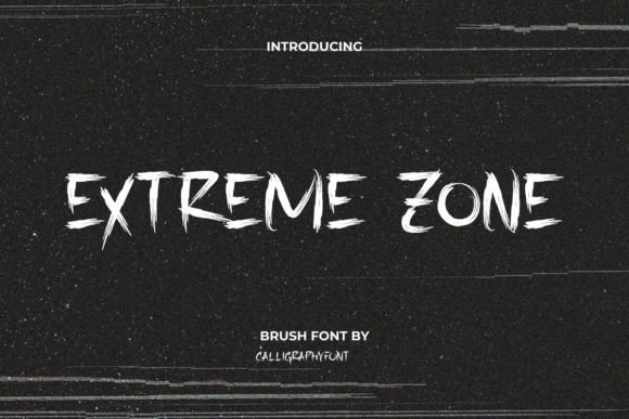 Extreme Zone: The Bold Typeface for High-Impact Campaigns
