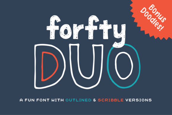 Forfty Duo: The Handwritten Font That Refreshes Small Brands