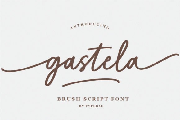 Gastela: The Handwritten Font That Elevates Campaign Design