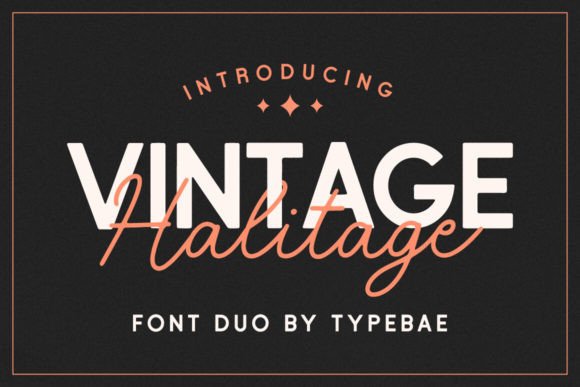 Halitage Duo: A Versatile Typeface for Modern Campaigns