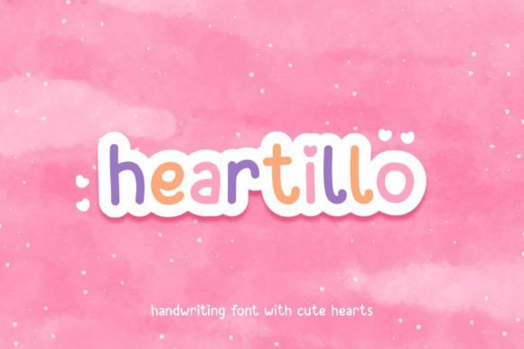 Heartillo: A Handwritten Typeface for Warm Editorial Design