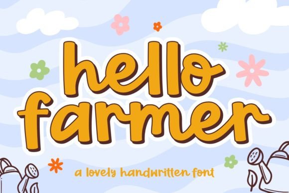 Hello Farmer Font: The Perfect Handwritten Typeface for Makers