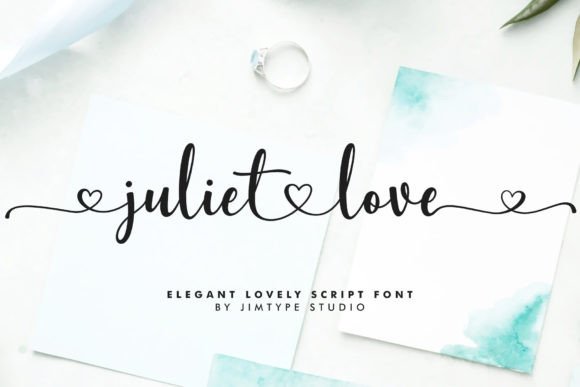 Juliet Love Font Review: A Romantic Script for Branding