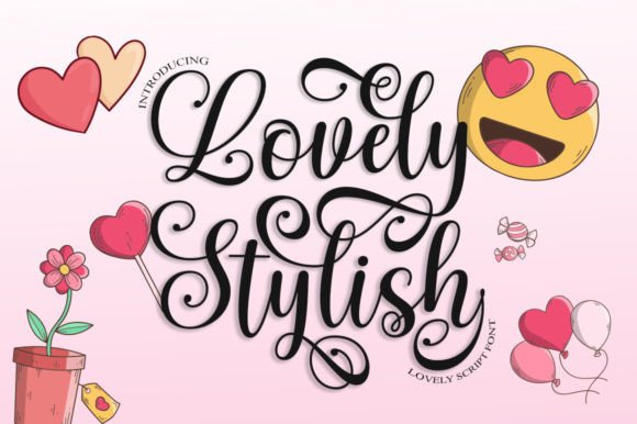 Lovely Stylish: A Designer's Take on Modern Script Elegance