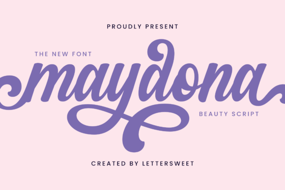 Maydona: The Script Font That Elevates Small Business Branding