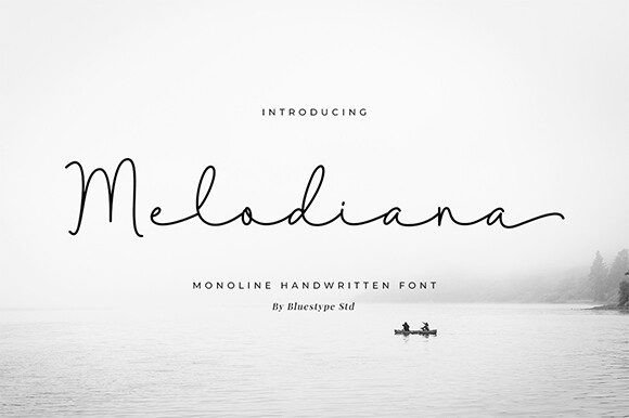 Melodiana: The Handwritten Font That Elevates Your Brand