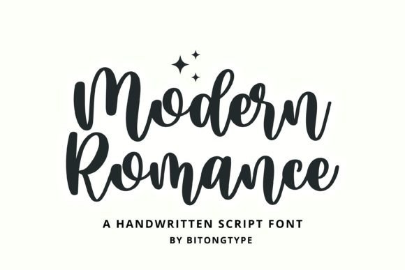Modern Romance Font Review for Social Campaigns