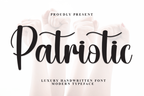 Patriotic Font: A Graceful Script for Elegant Branding