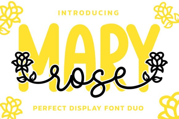 Rose Mary Duo: A Playful Typeface for Editorial Design
