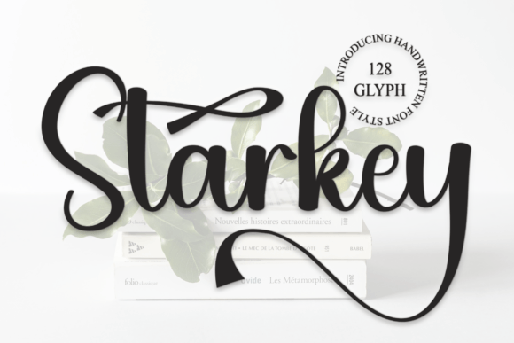 Starkey Font: A Handwritten Typeface for Modern Web Design