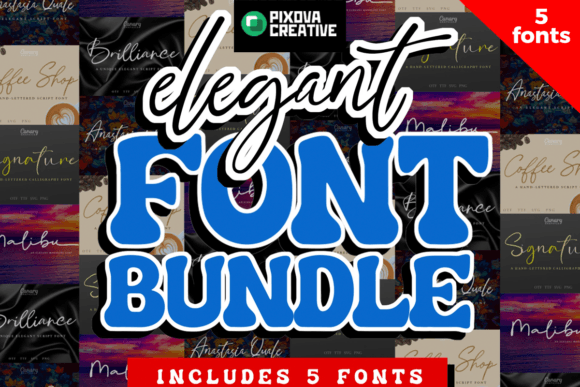 Transform Your Brand with the Elegant Bundle Typeface